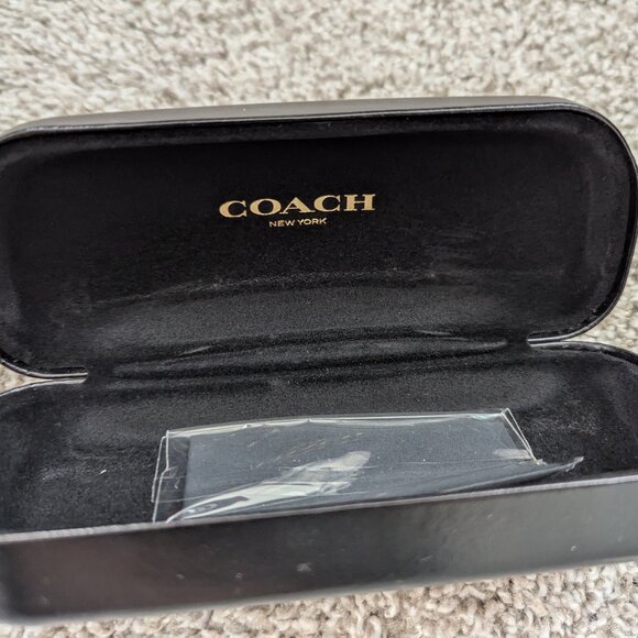 Coach Women's Aviator Sunglasses HC7072B Black Silver L - Picture 6 of 14